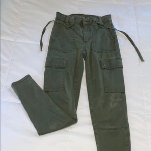 Hunter green cargo pants
